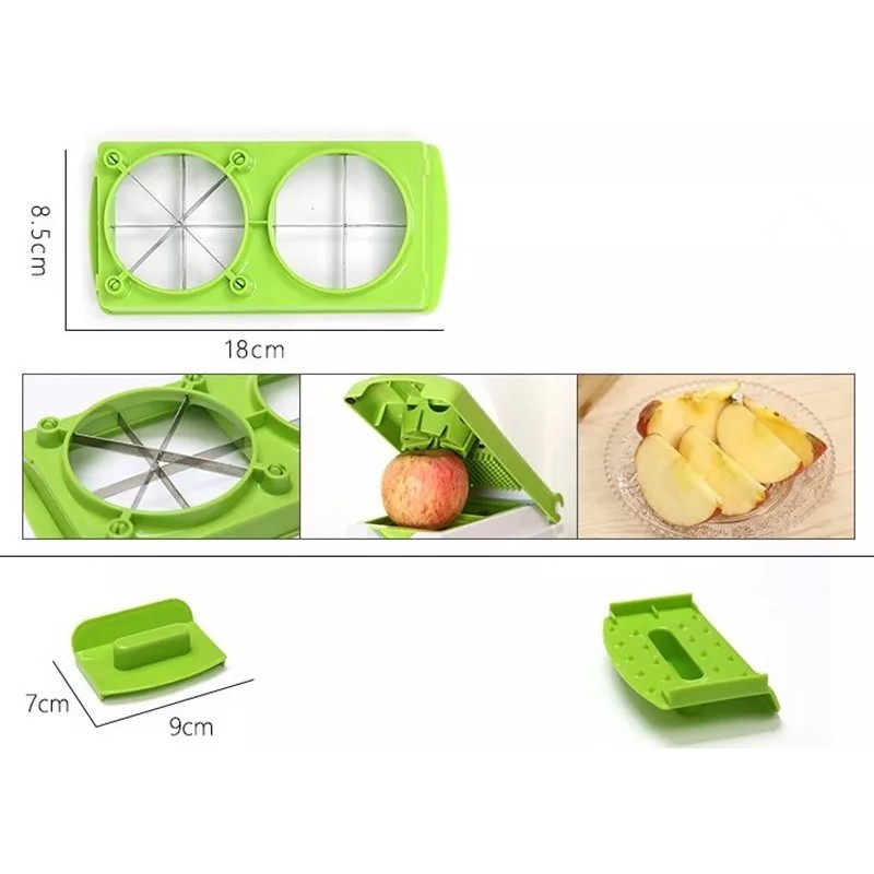 KH Cortador Y Rayador De Verduras Multifuncional Frutas 5 En