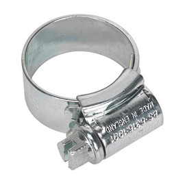 Sealey HI-GRIP Zinc Plated Hose Clip, Ø14-22mm, Pack of 30 - HCJ0