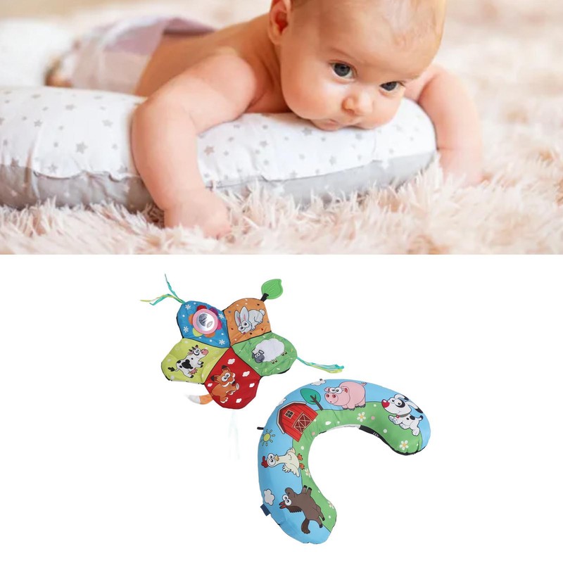 U Shape Baby Pillow Soft Support Multi Functional Head Up
