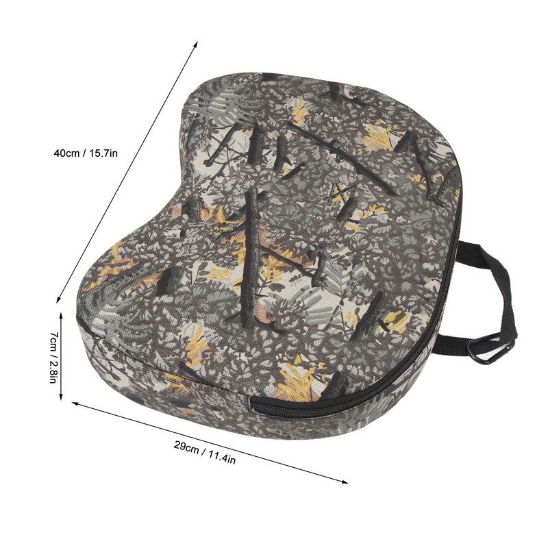 Outdoor Cushion Camouflage Waterproof Prevent Slip Thick Irregular Shape Portable