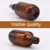 SYNTECSO 240 Pack 2oz Amber Plastic Spray Bottles, Fine Mist