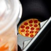 Pepperoni Pizza Pie. Car Coasters for drinks Set of 2.