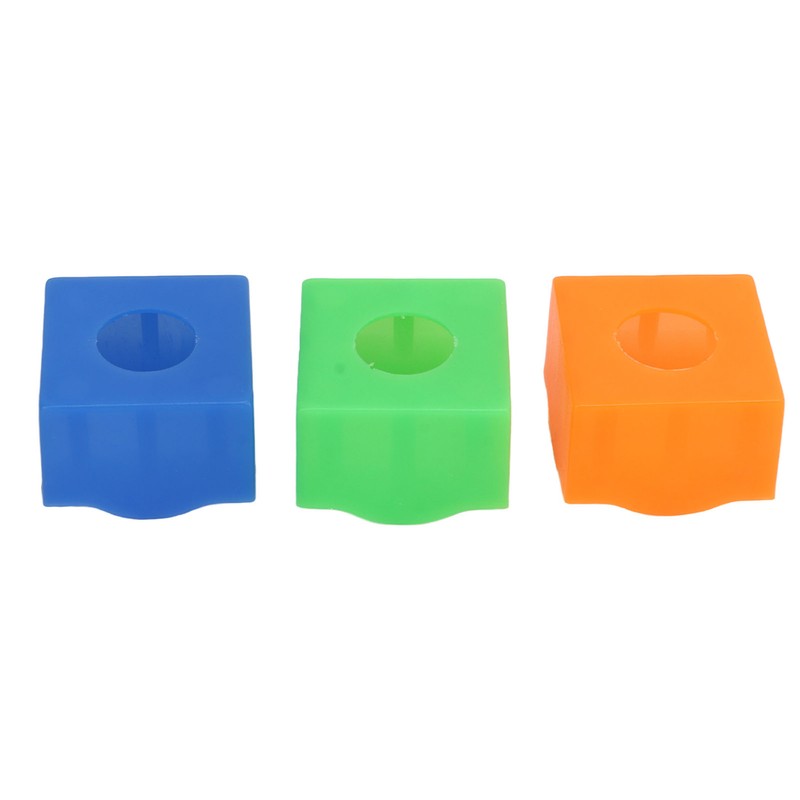 144PCS Pool Cue Chalk Holder Cover Billiard Chalk Clip Squared