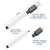 Leddy Living 6 Erasable Magnetic Whiteboard Markers with Cap with