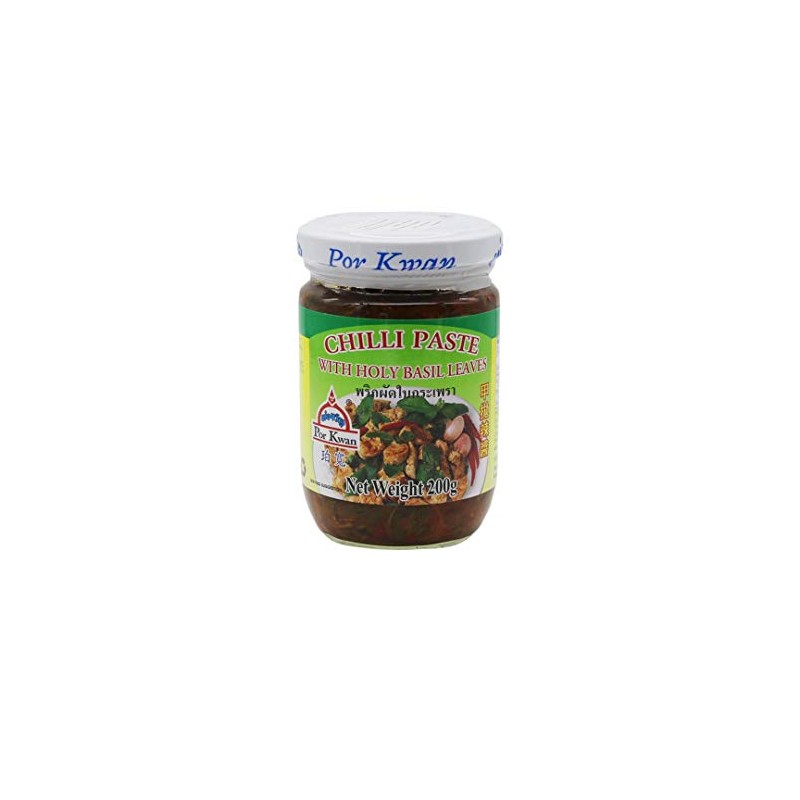 Por Kwan - Chilli Paste with Holy Basil Leaves (Net