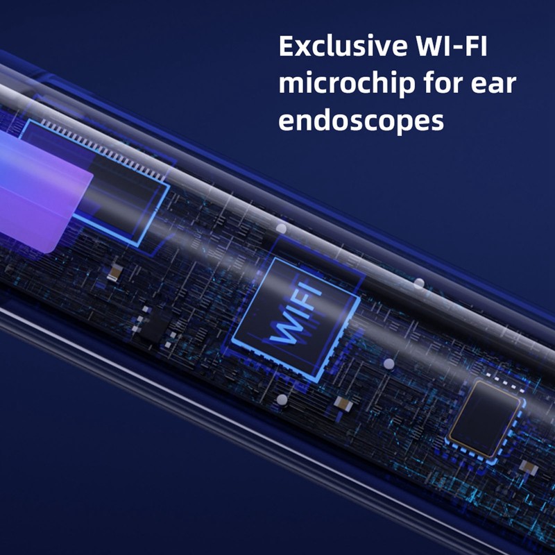 Smart Visible Ear Cleaner 10MP HD 360 Degree Wide Angle