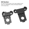 Front Right Headlight Bracket Repair Set 2G0998226 Aluminium Alloy Headlamp