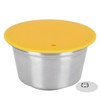 Coffee Capsule Stainless Steel Reusable Refillable Filter Cup for Dolce