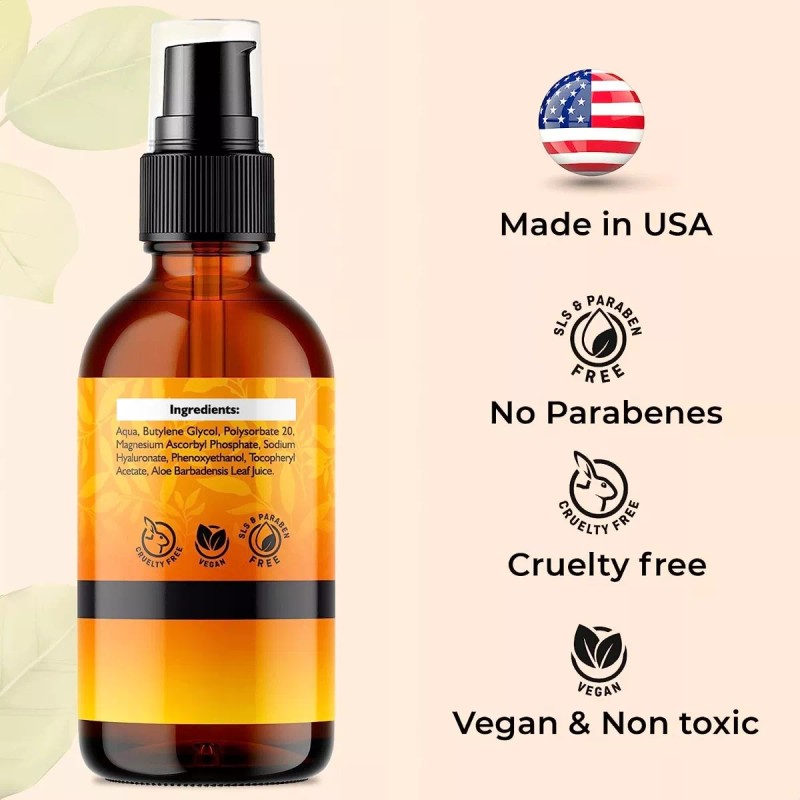 InstaSkincare Paquete 2 Sueros Faciales De Vitamina C, Instaskincare
