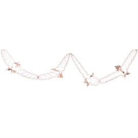 Christmas Concepts® Pack Of 2 9ft Foil Garland Festive Hanging Decorations - Christmas Decorations (Rose Gold)