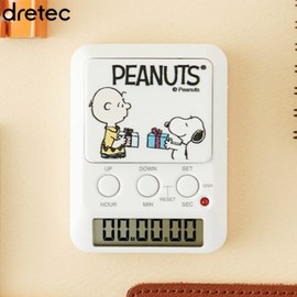 Snoopy Study Timer T-590 1ea [DRETEC X PEANUTS]