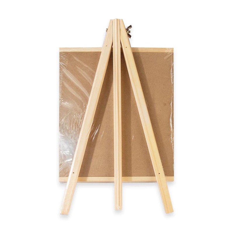 Mont Marte Chalkboard Easel – Compact Chalk Board on Pine