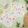 EdenChiy Butterfly Printed Disposable Paper Napkins 100 Pcs Unbleached Pure