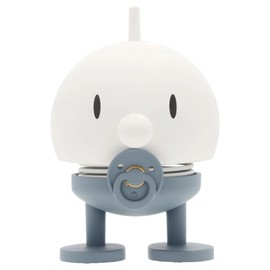 Hoptimist Baby Bumble, Baby Gift, Birth Gift, First Child Gift 4.5 x 5.8 x 7.5 cm, Small, Blue