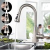 iFealClear Universal Pull Down Kitchen Faucet Spray Head, 3 Function