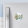 CafePress Lucky A Latte St Patrick's Day Magnets 2.25" Round