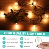 LEIFIDE G40 Light Bulbs Replacement 1w LED Clear Globe Bulbs