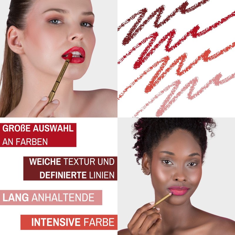 Lip Liner 228 Colour Fuchsia Waterproof Durable