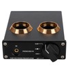 PHONO BOX P4 Gold Plated RCA Panel Drawing Sandblasting MM