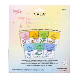 Cala Products 7 DAYS OF GLOW ESSENCE FACE MASKS (7PCS)