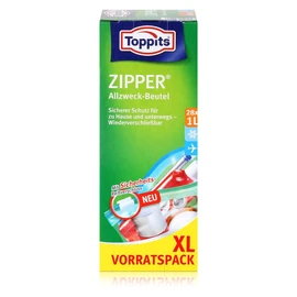 Toppits - Zipper All-Purpose Bag 1 Litre XL
