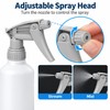 5-Pack Adjustable Trigger Sprayer Heads for Spray Bottles