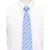 [COLORATA] Carolata Shark Pattern Necktie (100% Silk / Jacquard Woven),