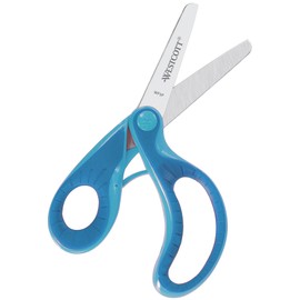 Westcott E-22002 00 Ergo Junior Soft Grip Scissor - Blue