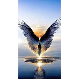 YALKIN 5D Diamond Painting Kits for Adults, Large Diamond Art Kits Full Drill Diamond Painting Kit for Adult Beginners, DIY Crystal Picture Art for Home Wall Decor 40x70cm/15.7x27.6in