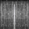Sinmoe 2 Pieces Glitter String Curtain Panels Cotton String Curtain