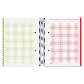 DOHE - A5 Squared Notebook - Spiral Binding, 100 Sheets of 90 g/m², 5 mm Square, Hardcover, Pink Panther Sailing, FSC Mix AEN-COC-000243, School Supplies