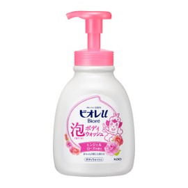 Biore U Foam Body Wash Pump, Rose, 20.3 fl oz (600 ml)