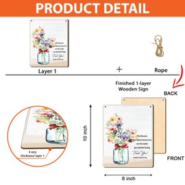 DIY Flower Handprint Craft Art Teacher Gift, Flowers Hand Print Crafts for PreK, Preschool, Kindergarten, Thank You End of Year Gifts, The Flowers That Bloom Tomorrow are The Seeds You Planted Today