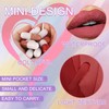 18PCS Mini Lipstick Set,Multi Colored Ultra Matte Lipstick,Magic Glitter Cute
