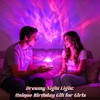 Aurora Ocean Wave Projector Night Light, Northern Lights Shower Lamp