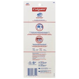 Colgate 360 Toothbrush, Soft, 4 Count