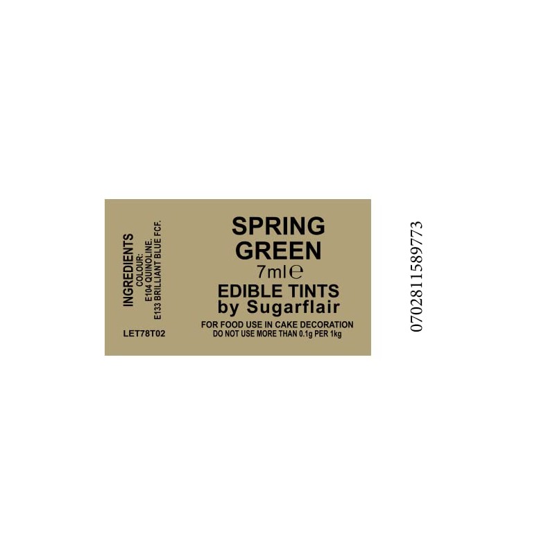 Sugarflair Blosom Tint Edible Dusting Powder - Spring Green