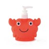ANKYO 5-pc Red Crab Shape Bath Set - Soap Dispenser,