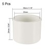 sourcing map 25mm PVC Pipe Cap Fitting, Slip Socket External