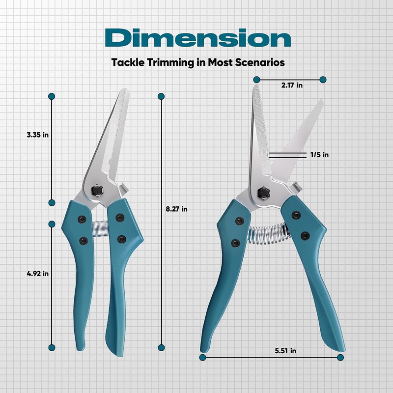 GARTOL 210 mm Heavy Duty Ultra Sharp Tin Snips with