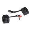 Motorcycle Handlebar Switch 7/8inch Light Trumpet Universal Handlebar Switch Replacement