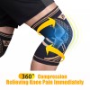 ihuan 2 Pack Copper Knee Brace Compression Sleeves - Upgrade