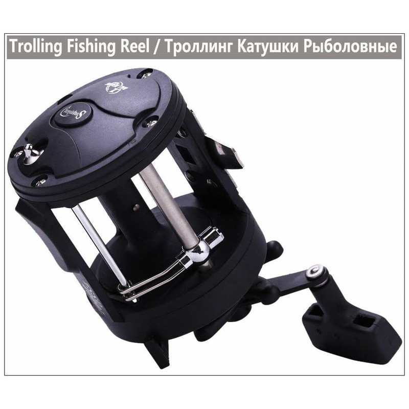 TSSD 3000L TROLLING BOAT FISHING REEL, SPOOLED WITH 30lb CLEAR
