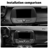 Voodonala for Chevy Camaro Center Navigition Panel Cover Compatible with