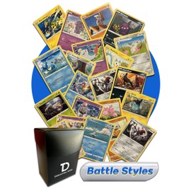 Dan123yal Battle Styles TCG Random Assortment Bundle || Guaranteed Ultra Rare + 30 Random Cards Deck Box