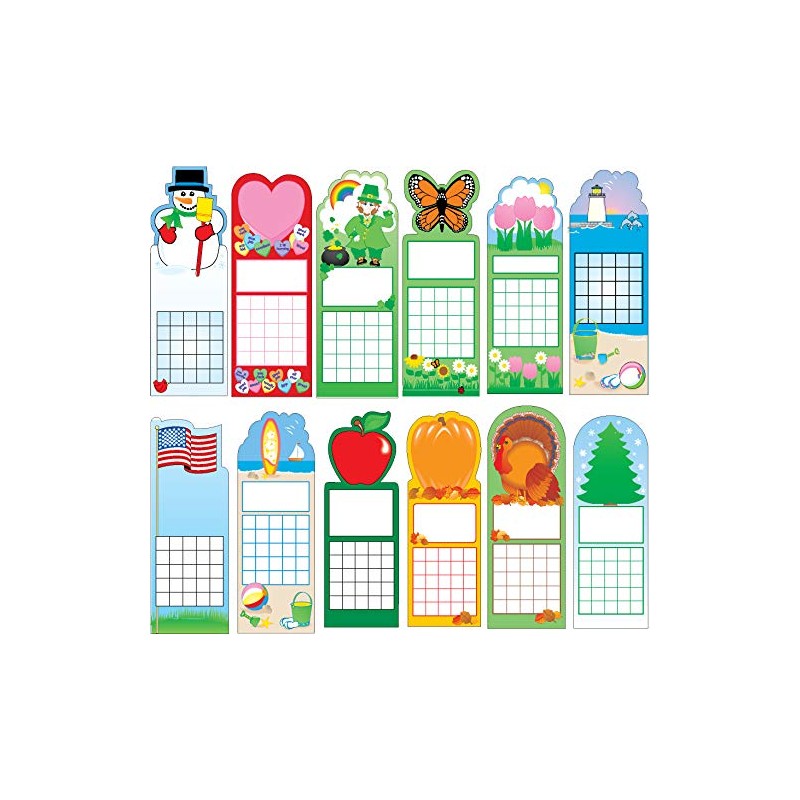 Personal Incentive Charts - Monthly Theme Set