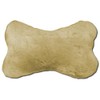 Comfort Sheepskin Neck Pillow Travel Pillow color beige