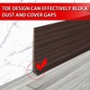 Vinyl Wall Base Baseboard Molding Trim 4" Flexible Self Adhesive