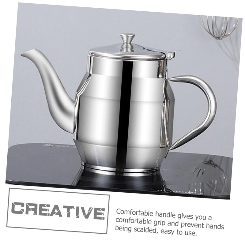 Ciieeo Stainless Steel Oil Container with Fine Mesh Strainer Versatile