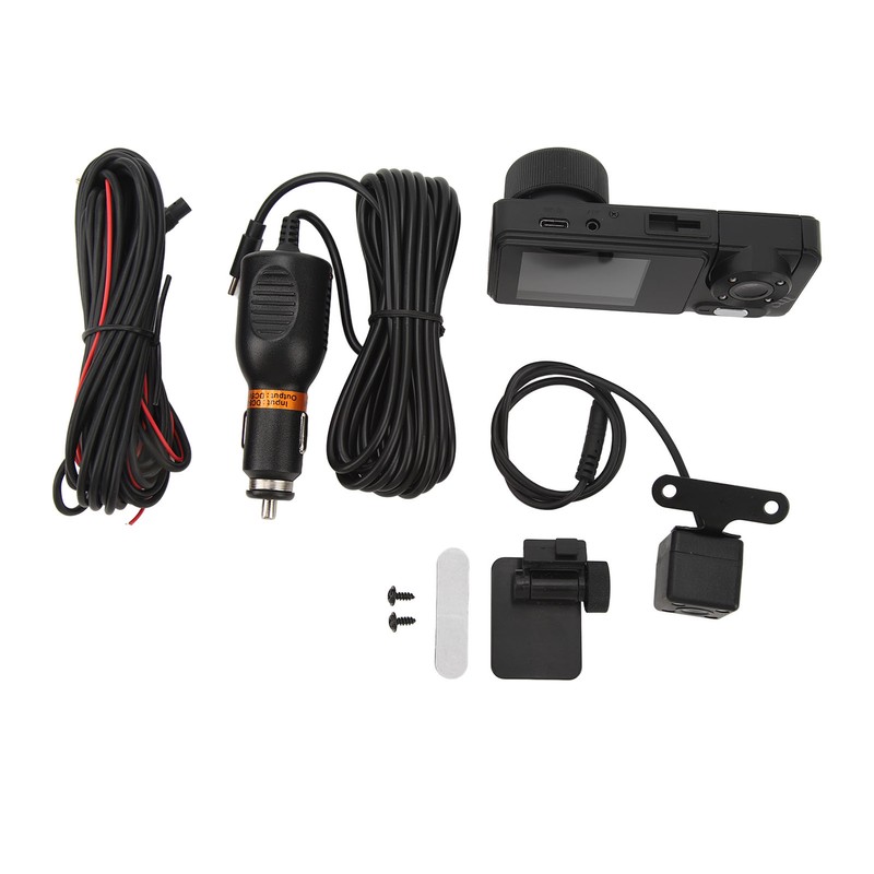 1080P Dash Cam with Triple Lens 2 Inch IPS Display